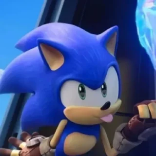 😛 emoji Sonic prime (my username @Darkhote ) Telegram sticker 6 of 76