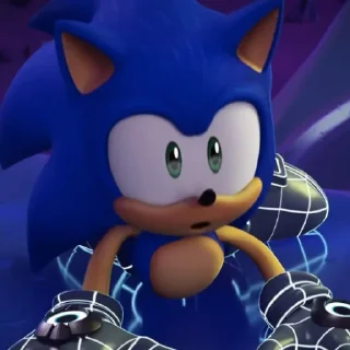 😨 emoji Sonic prime (my username @Darkhote ) Telegram sticker 20 of 76