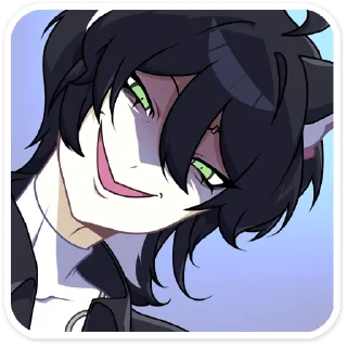 😈 emoji Рен @vkspoilertg Telegram sticker 12 of 48