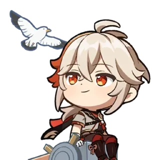 Sticker from Kaedehara Kazuha (@tfberg)