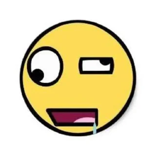 😅 emoji Radiohead fun Telegram sticker 24 of 43