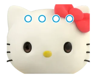 😶 emoji Hello Kitty @xkysluv Telegram sticker 7 of 40