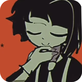 🖼 emoji |×♥×|′·′𝑰! 𝑨𝒕𝒔𝒖𝒔𝒉𝒊′✓/ Telegram sticker 11 of 13