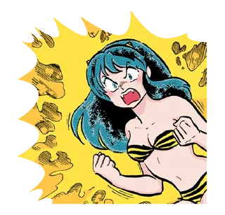 Sticker from URUSEIYATSURA @dangokimochi