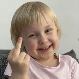 🖕 emoji Васька 💋 Telegram sticker 2 of 17