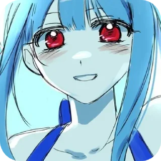 💇 emoji Natsu!!  (>⩊<) @Yushi_fucking_niko Telegram sticker 16 of 120