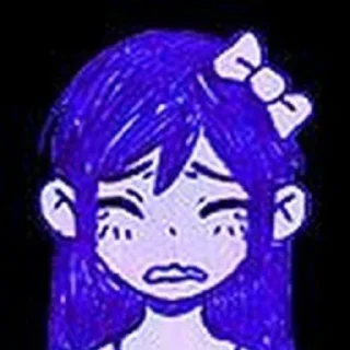 😣 emoji Omori Telegram sticker 7 of 120