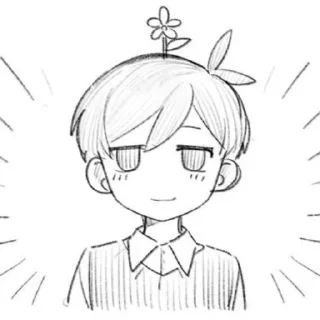 Sticker from omori
