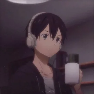 😶 emoji Kirito Telegram sticker 14 of 37