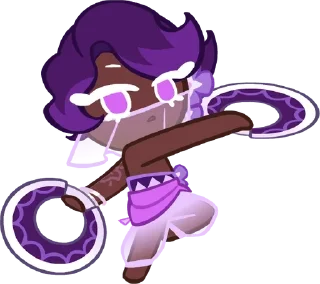 🔮 emoji 🔮  lilac cookie 🔪 Telegram sticker 9 of 17