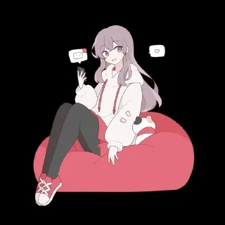 Sticker from Momokai
