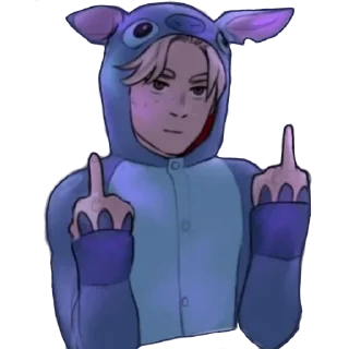 🖕 emoji лисы;) Telegram sticker 4 of 107