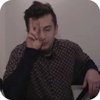 ✋ emoji Тайлер краш❤️ Telegram sticker 24 of 40