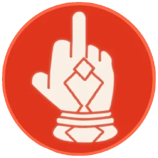 🖕 emoji ✍пизdick✍ Telegram sticker 2 of 110