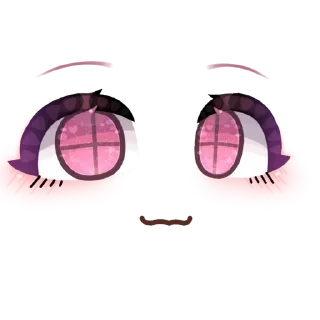 👀 emoji cute_pink Telegram sticker 8 of 30