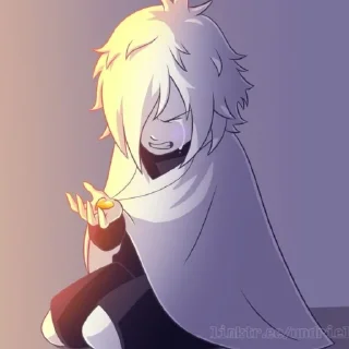 🤍 emoji Х-чара Telegram sticker 6 of 104
