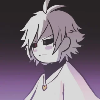 🤍 emoji Х-чара Telegram sticker 16 of 104