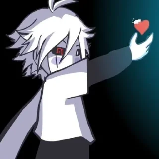 🤍 emoji Х-чара Telegram sticker 18 of 104