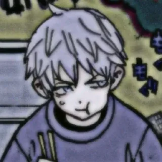 😠 emoji Мицу и Кадзу ♡ Telegram sticker 15 of 59