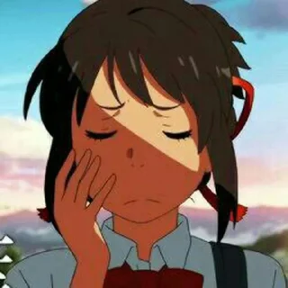 ❤️ emoji Мицу @anime_stickerr Telegram sticker 7 of 20