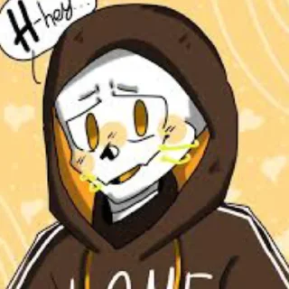 😚 emoji FellSwapGold Papyrus | @ish_crim Telegram sticker 14 of 31