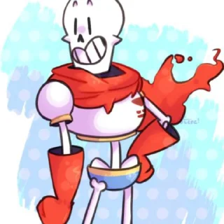 Sticker from Papyrus : : @stickers_undertale