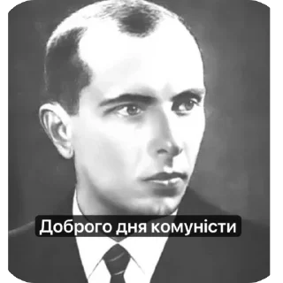 🫥 emoji Степан бандера Telegram sticker 5 of 13