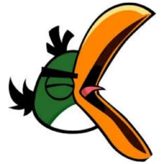😮 emoji Angry Birds Telegram sticker 7 of 12