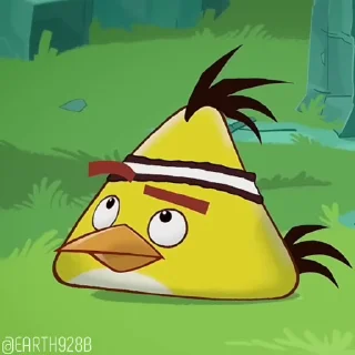 Sticker from Angry Birds • @Earth928B