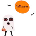 Sticker from Halloween