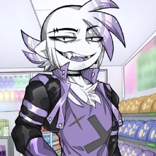 🌟 emoji 💜💀.RASMUS.💀💜 Telegram sticker 18 of 30
