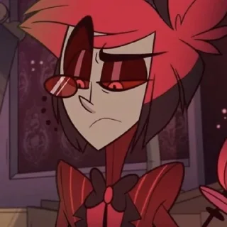 😑 emoji Alastor Telegram sticker 9 of 14