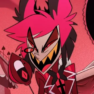 😈 emoji Alastor Telegram sticker 12 of 120