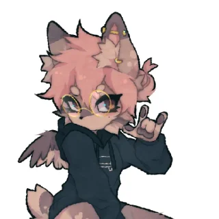 🤟 emoji @Sssnyaaaa саня саня саня санч Telegram sticker 17 of 88
