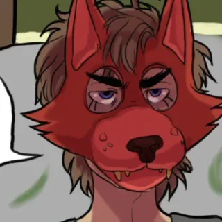 🦊 emoji Майкл Афтон | @stickerssanime Telegram sticker 24 of 120