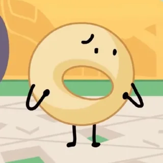 😥 emoji Donut BFB: @willieO7 Telegram sticker 19 of 120