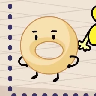 🧍 emoji Donut BFB: @willieO7 Telegram sticker 17 of 120