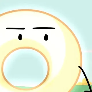 🙄 emoji Donut BFB: @willieO7 Telegram sticker 21 of 120