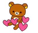 Sticker from Rilakkuma: Relaxing Days