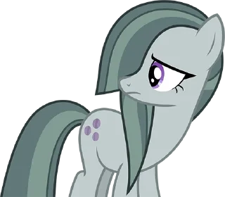 😕 emoji @mlpstickers Marble Pie pack Telegram sticker 17 of 28