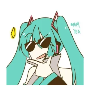 😎 emoji Муд Telegram sticker 16 of 42