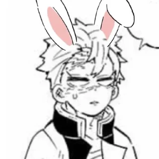 🐰 emoji Санеми Telegram sticker 7 of 23