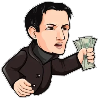 🫥 emoji #FREEDUROV - @freedurov_sticker Telegram sticker 8 of 34