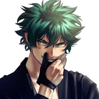 Sticker from Злодеи 2 ( @Izuku_Midoriya15_07)