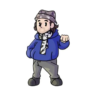 🤔 emoji SPOT CARTOON 🤍🤍🤍 Telegram sticker 10 of 95