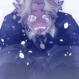 ❄️ emoji ᶜᵒᶫᵈ ᶠʳᵒᶰᵗ🩵 Telegram sticker 19 of 105