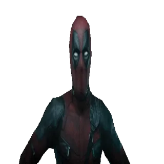 🤨 emoji Deadpool @stickerstgrm Telegram sticker 15 of 27