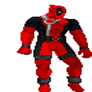 😠 emoji Deadpool @stickerstgrm Telegram sticker 24 of 27