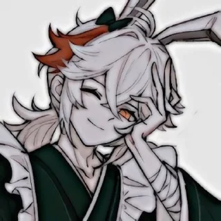 🌕 emoji kazuha Telegram sticker 24 of 32
