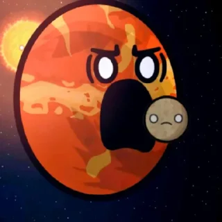 😵 emoji Венера>>>🌎🌎🌎 Telegram sticker 14 of 16